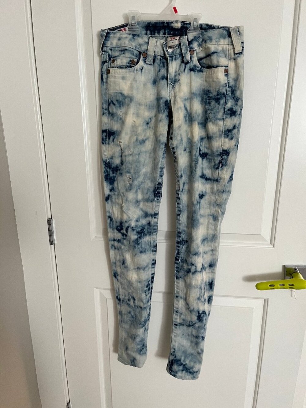 Vintage True Religion "Stella" Low Rise Skinny Jeans  28